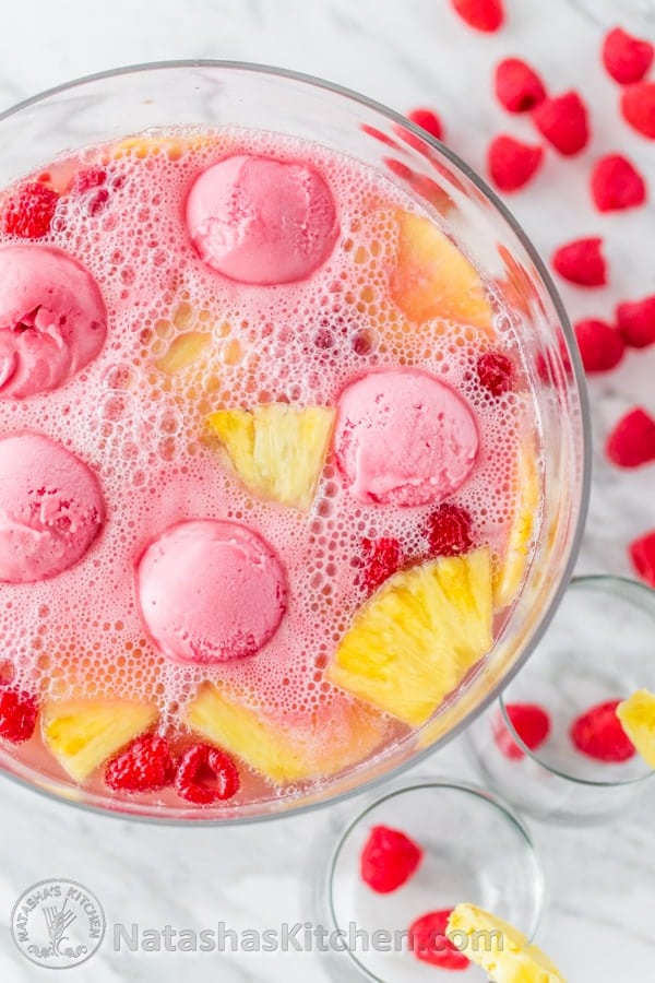 Raspberry Sherbert Party Punch 5